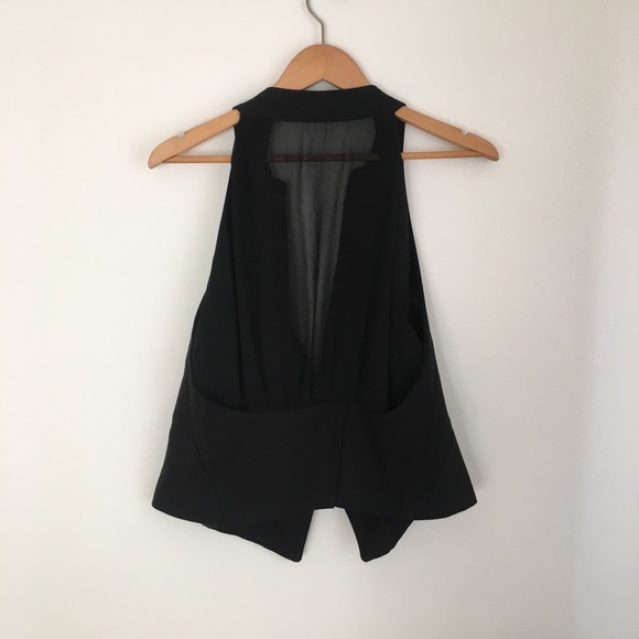 Cloak and Dagger Sequin-Lapel Vest - Med - Picture 3 of 5